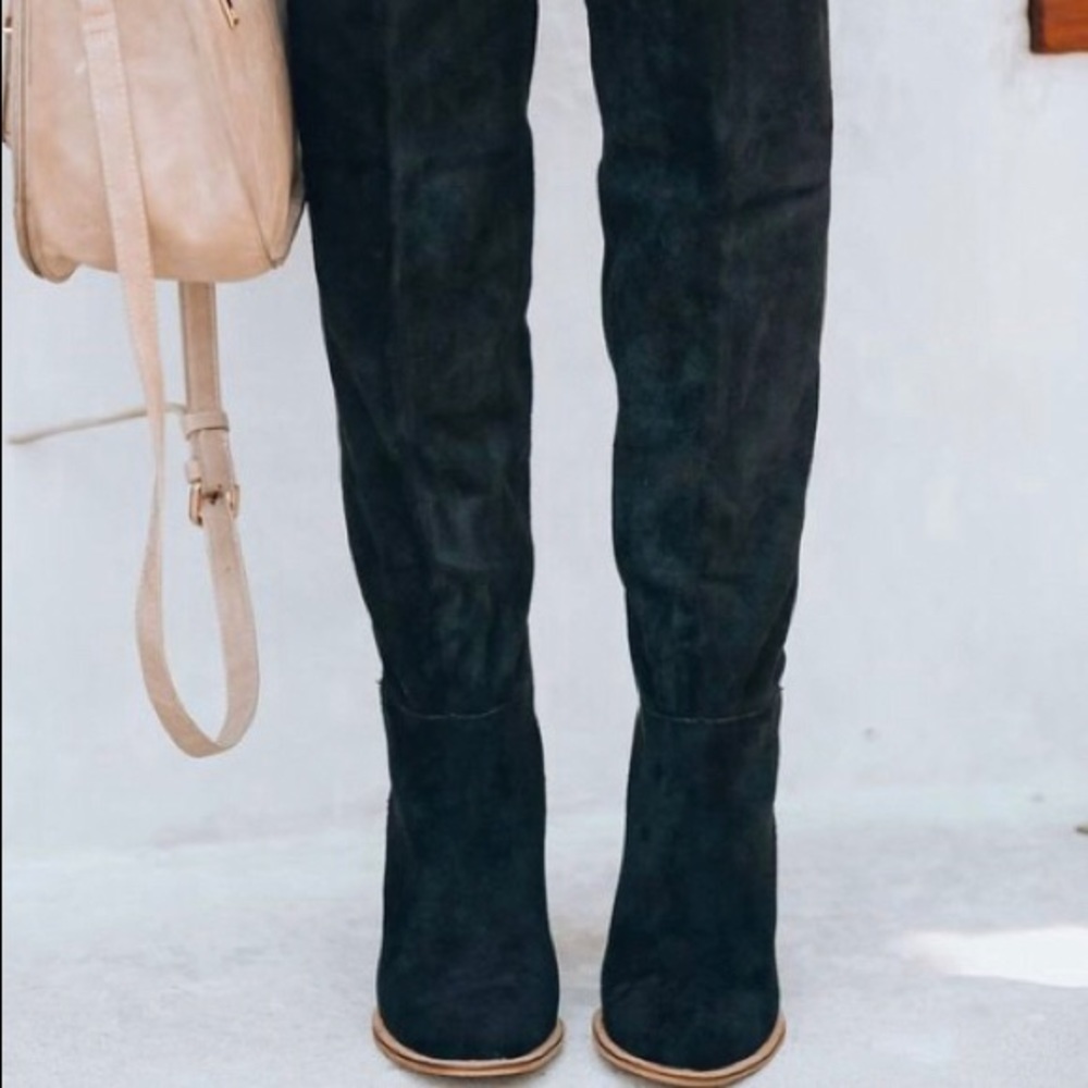 Knee high or over the knee boot